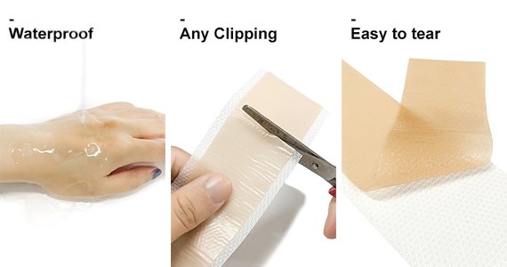 Silicone Scar Sheet Features