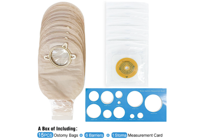 10710 Two Piece Colostomy Bags with Velcro Closure (5)