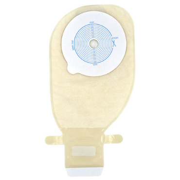 Ostomy bags with velcro closure