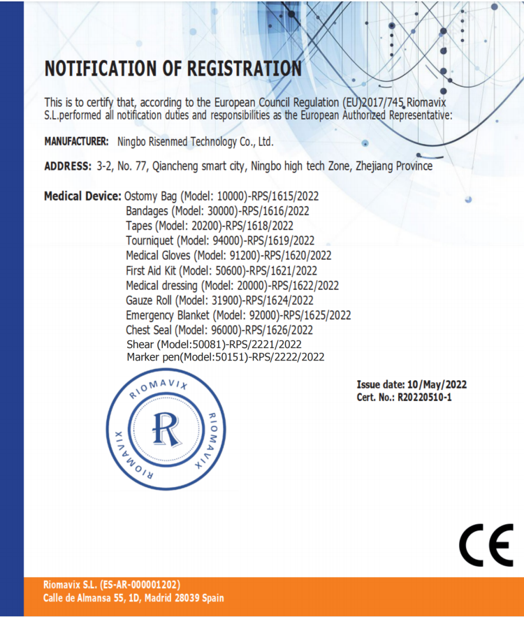 CE Certificate